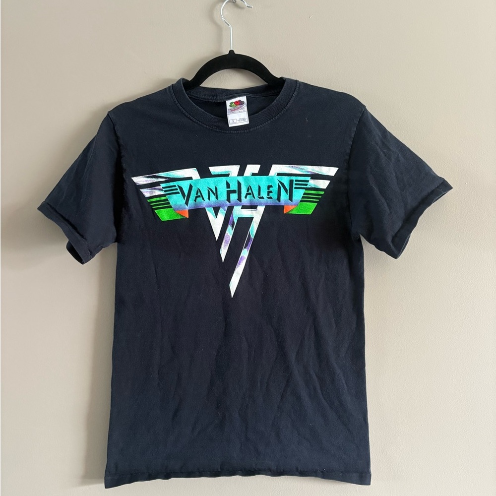 Van halen Fruit of the Loom Black Graphic Tee